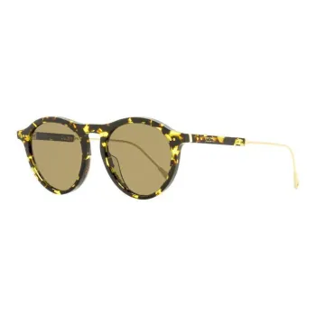 TOD'S Round Sunglasses Men's Tortoiseshell