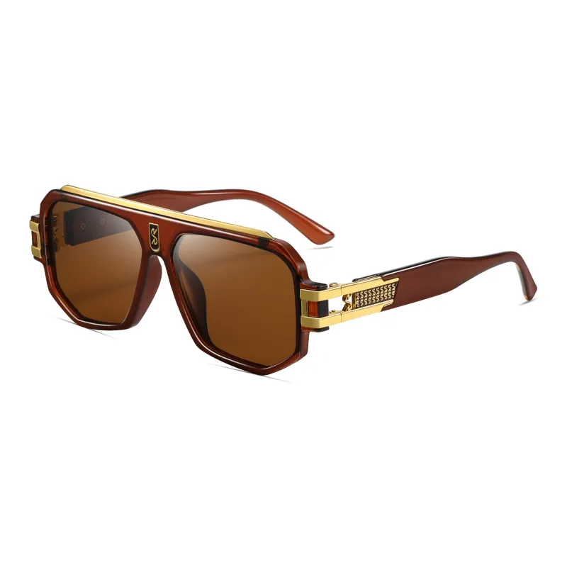 SHEEN KELLY Square Sunglasses Men's-3