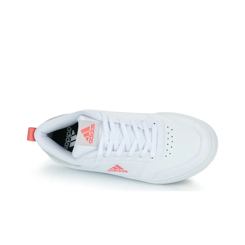 Adidas Park St Wear resistant And Lightweight Low Top Skateboard Shoes Women's White Red-4