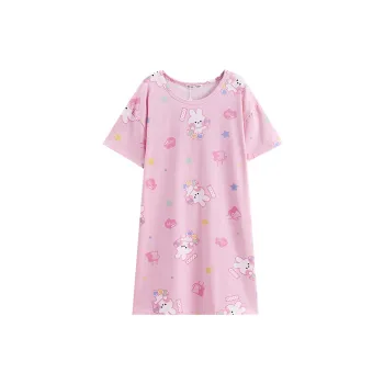 FENTENG x LINE FRIENDS Kenny Rabbit Nightgown Women's