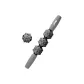 Galaxy Gray Wolf Stick[32cm Wolf Tooth Massage Stick]