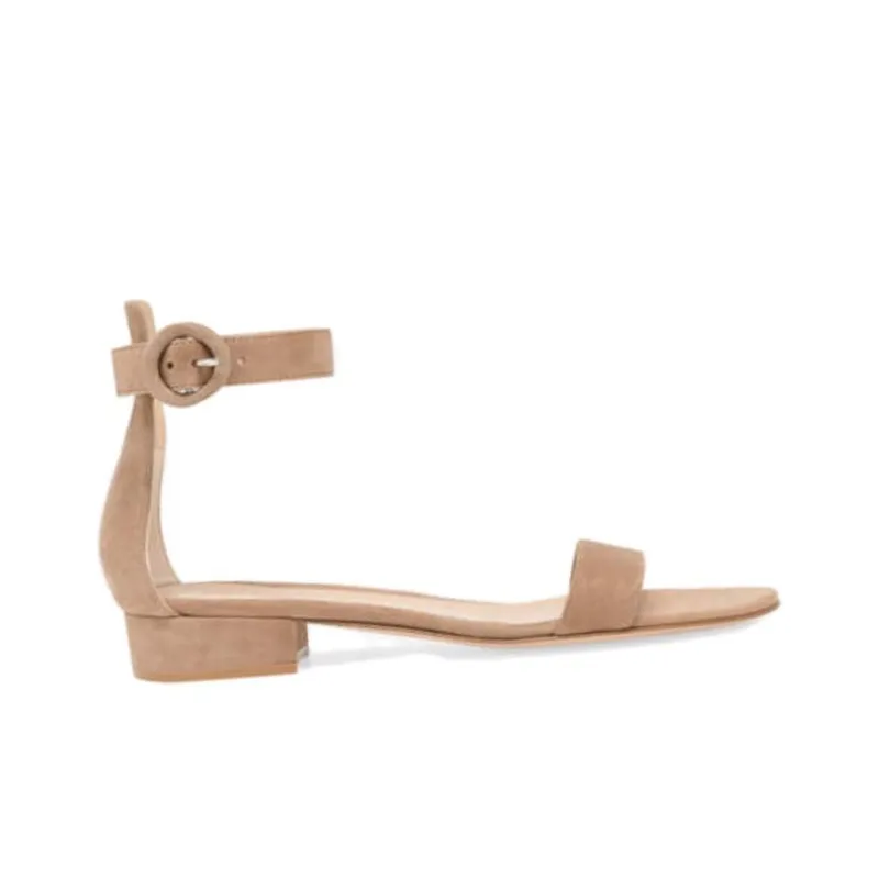 GIANVITO ROSSI Portofino 25mm Suede Sandals-1