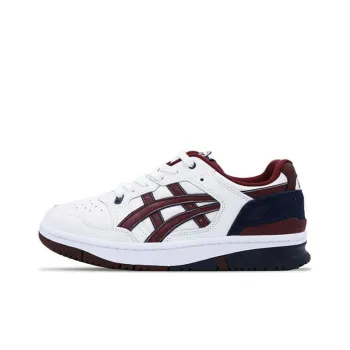 Asics EX89 White Port Royal Burgundy