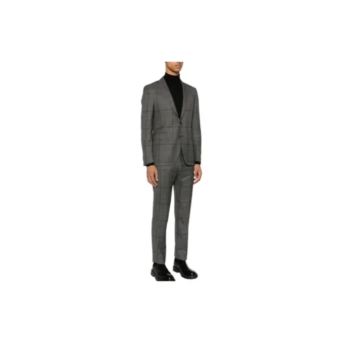 Tagliatore Plaid-check Pattern Suit