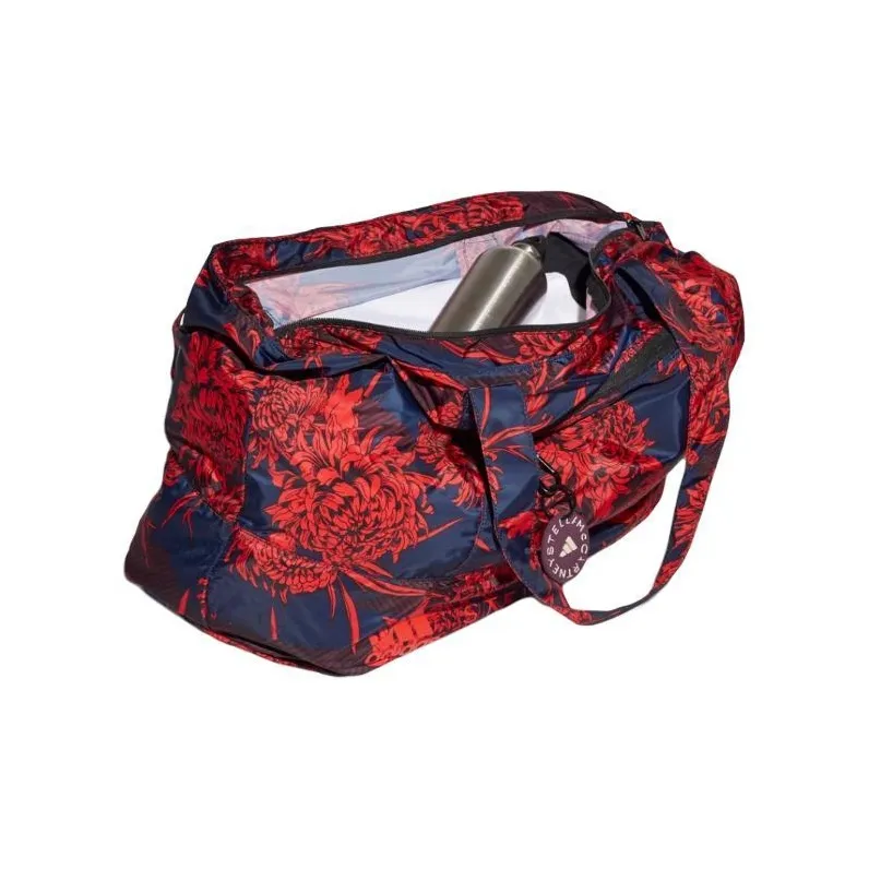 Adidas Polyester Tote Bag, Shopping Bag, Shoulder Bag, Handbag Regular Women's Navy Blue/Red-3
