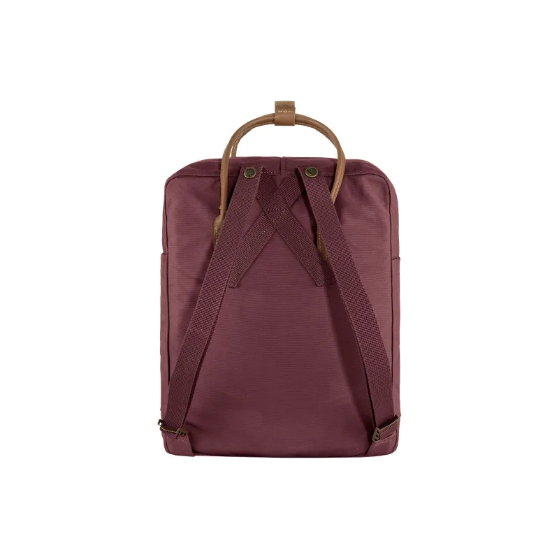 Fjallraven Cotton With Leather Backpack Regular Unisex Garnet Red-2