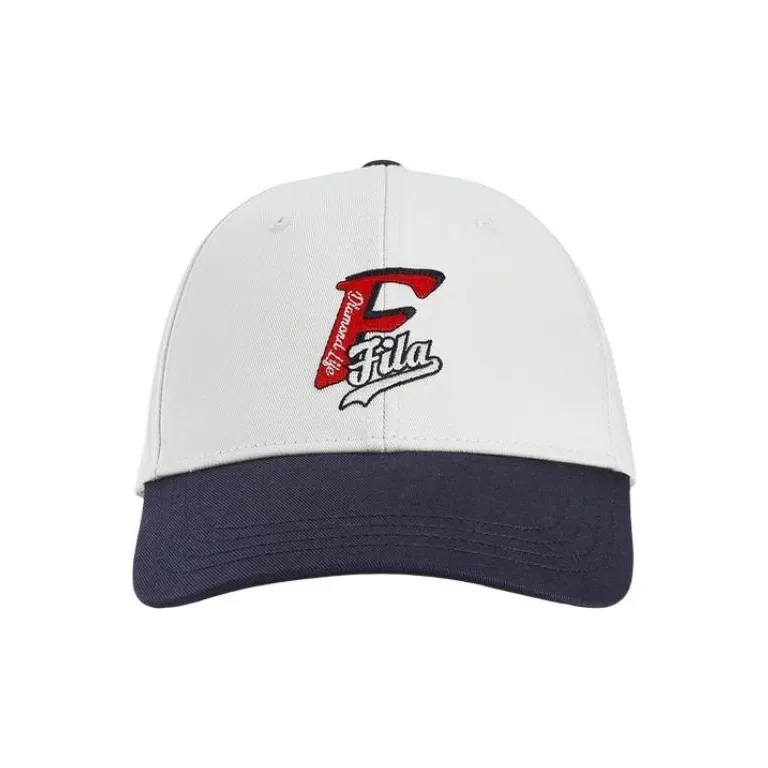 FILA FUSION Cotton Baseball Caps Unisex Deep Clothing Blue-1