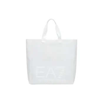 EMPORIO ARMANI Artificial Leather With Textile Handbag Women's Ecru
