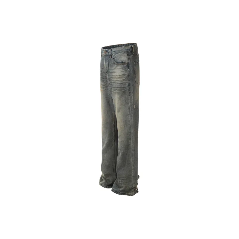 GBXM Jeans Unisex Vintage Blue-2
