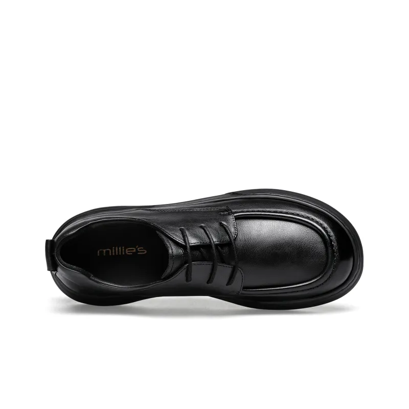 Millies Dress Shoes Men Low Top Black-3