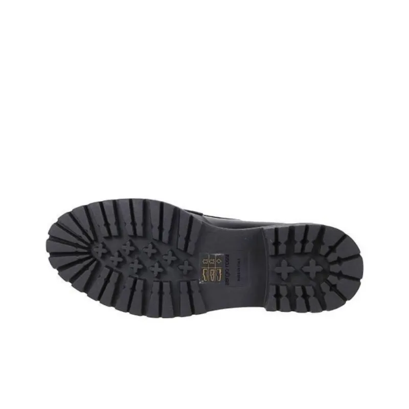 SERGIO ROSSI Round Toe Slip On Loafers Women's-5