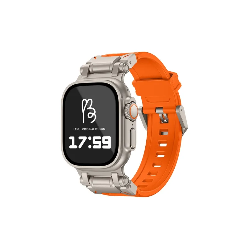 LeYu Apple Compatibility Watch Band Explorer Modified TPU Material-23