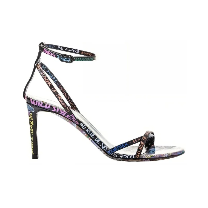 Balenciaga Strap Sandals Women's Black-1