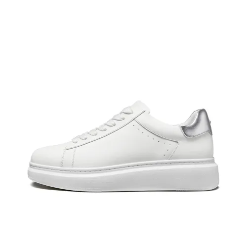 THOM WILLS TW logo collection handmade small White shoes Skateboarding Shoes Men