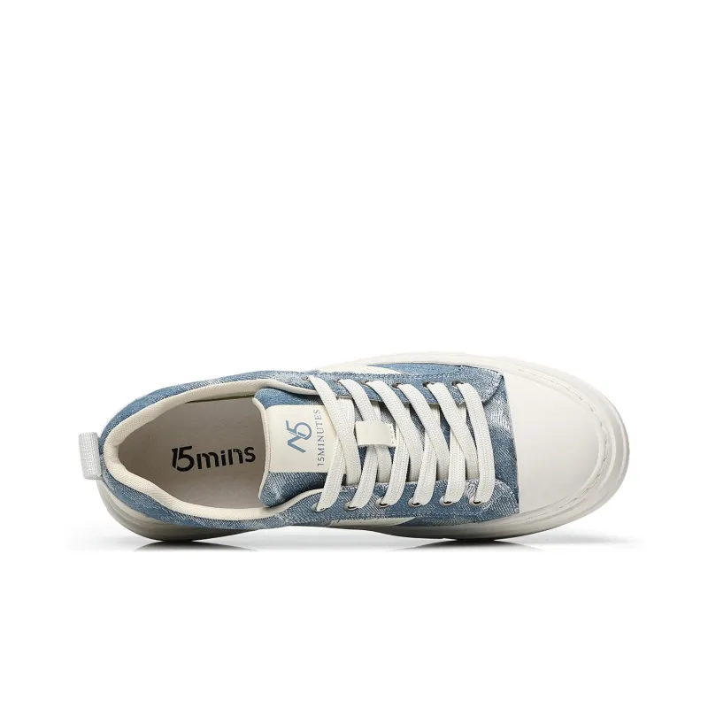 15 MINS Wear-resistant And Lightweight Low-Top Skateboard Shoes Men's-2
