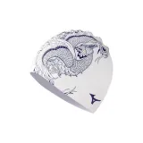 S11 White Blue, Traditional Chinese Blue Floral Pattern, Extra Large