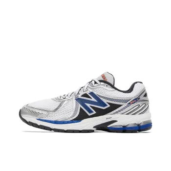 New Balance 860v2 White Team Royal Silver