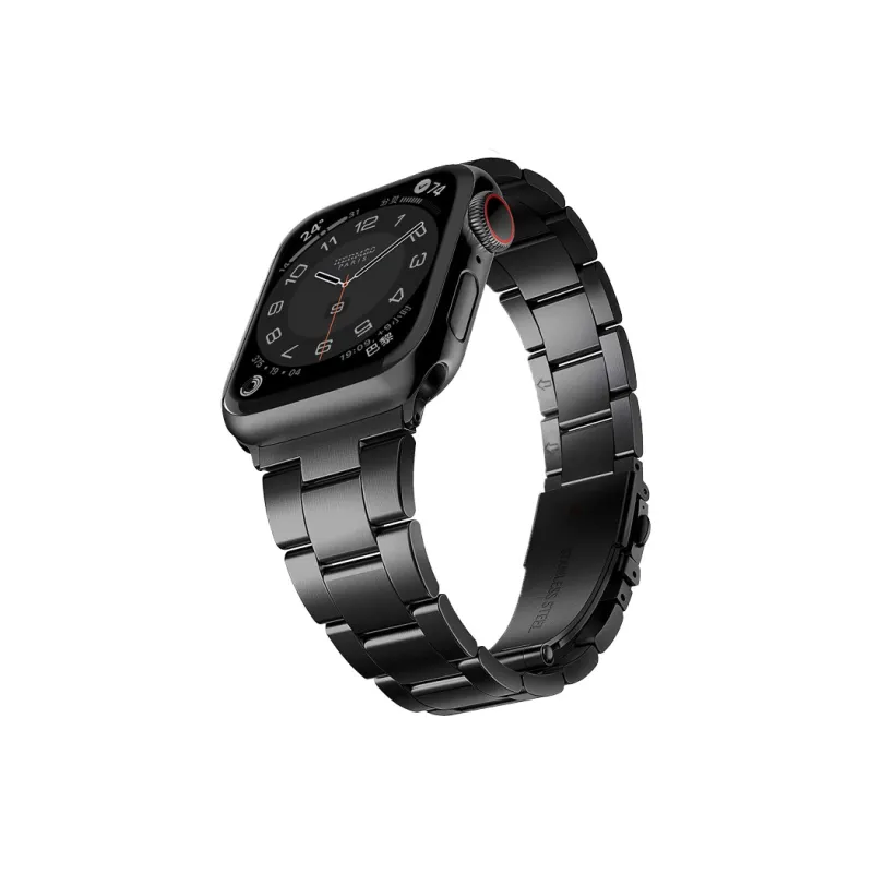 LeYu Self Release Three Bezel Apple Watch Band Unisex-7