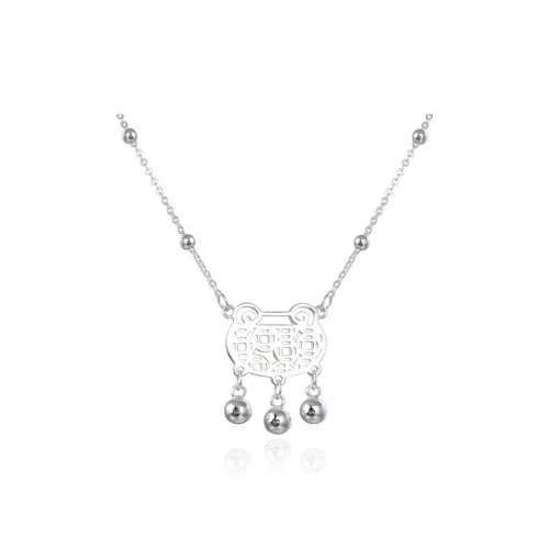 Old Qingyun Silver Building Anklets Women's