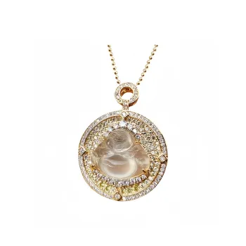 Xifeng Building Chalcedony Pendants Unisex