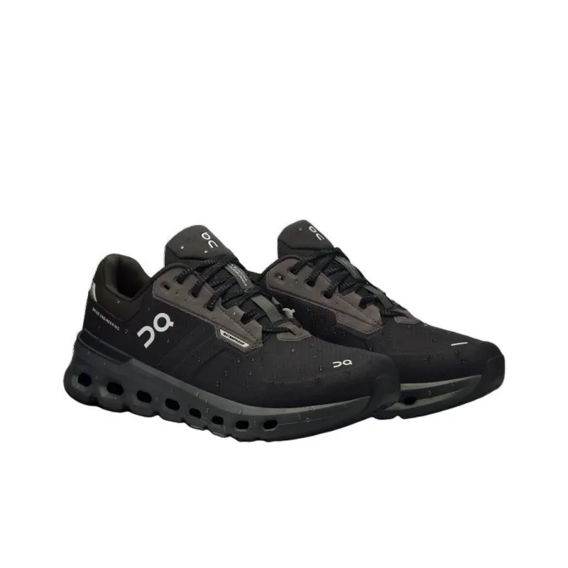 On Running Cloudrunner 2 Waterproof Magnet Black Women's-2