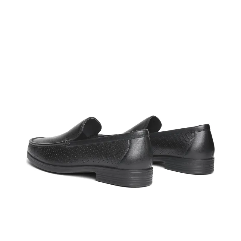 Senda Dress Shoes Men Low Top Black/Brown-3