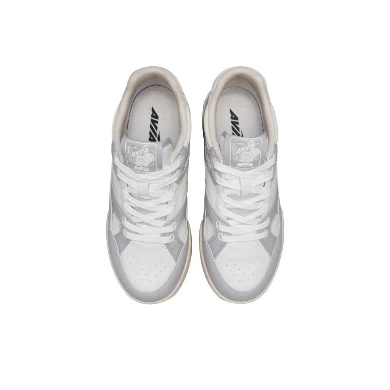 AVIA 855L Series Low Top Vintage Basketball Shoes Women's White Gray-3