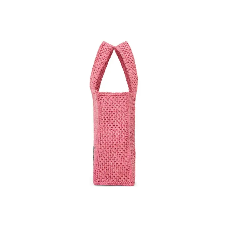 LOEWE Font Tote Raffia Tote Bag, Shopping Bag, Shoulder Bag, Crossbody Bag, Handbag Mini Women's Pink-2