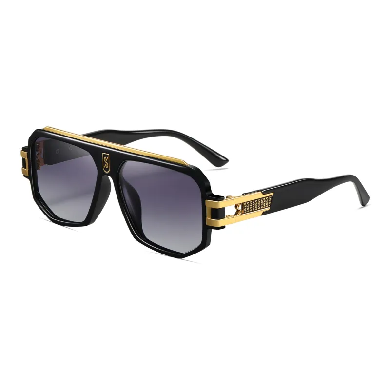 SHEEN KELLY Square Sunglasses Men's-1