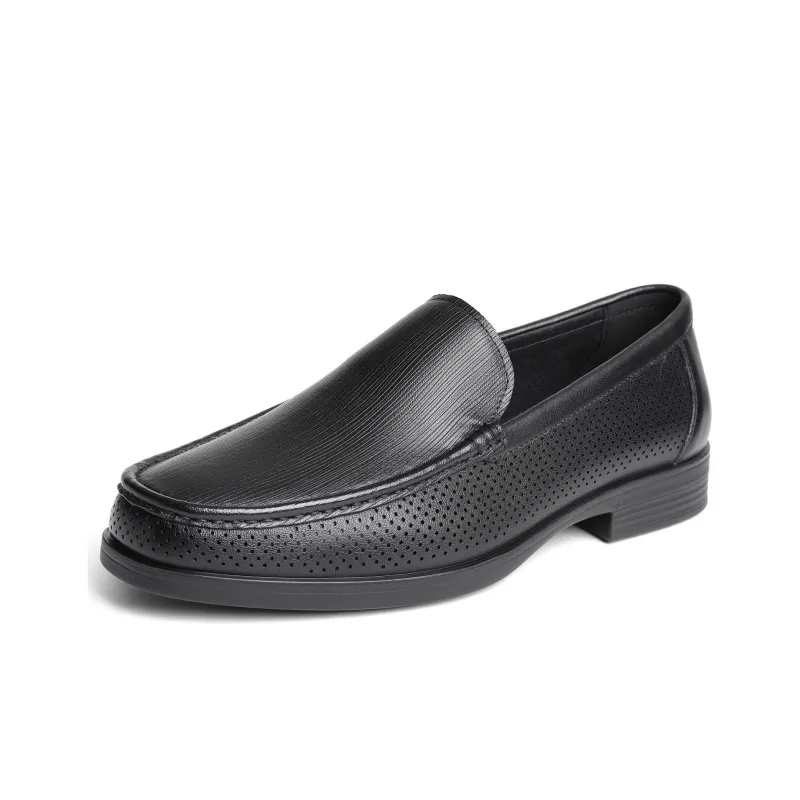 Senda Dress Shoes Men Low Top Black/Brown-1