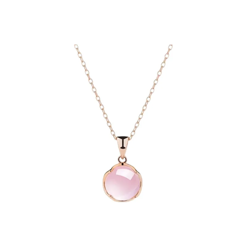 EMLEY Chalcedony Jade Necklace Girlfriend Birthday Box Set Women's-0