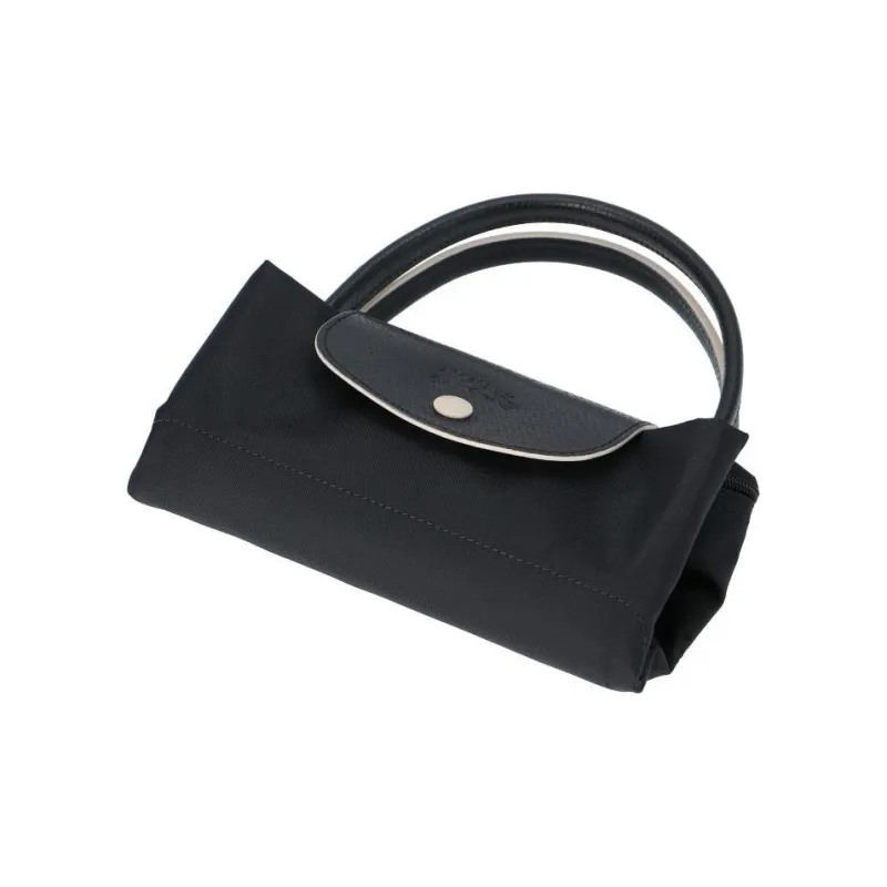 LONGCHAMP Le Pliage Club Polyamide Canvas Shopping Bag, Dumpling Bag, Handbag Trumpets Women's Black-5