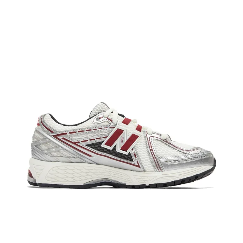 New Balance 1906R Silver Classic Crimson-1