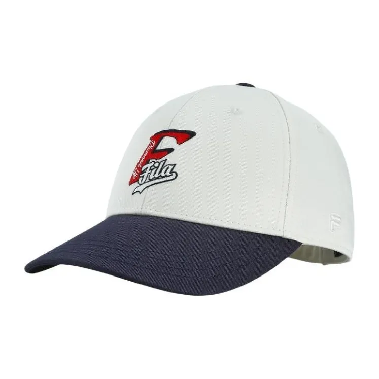 FILA FUSION Cotton Baseball Caps Unisex Deep Clothing Blue-0