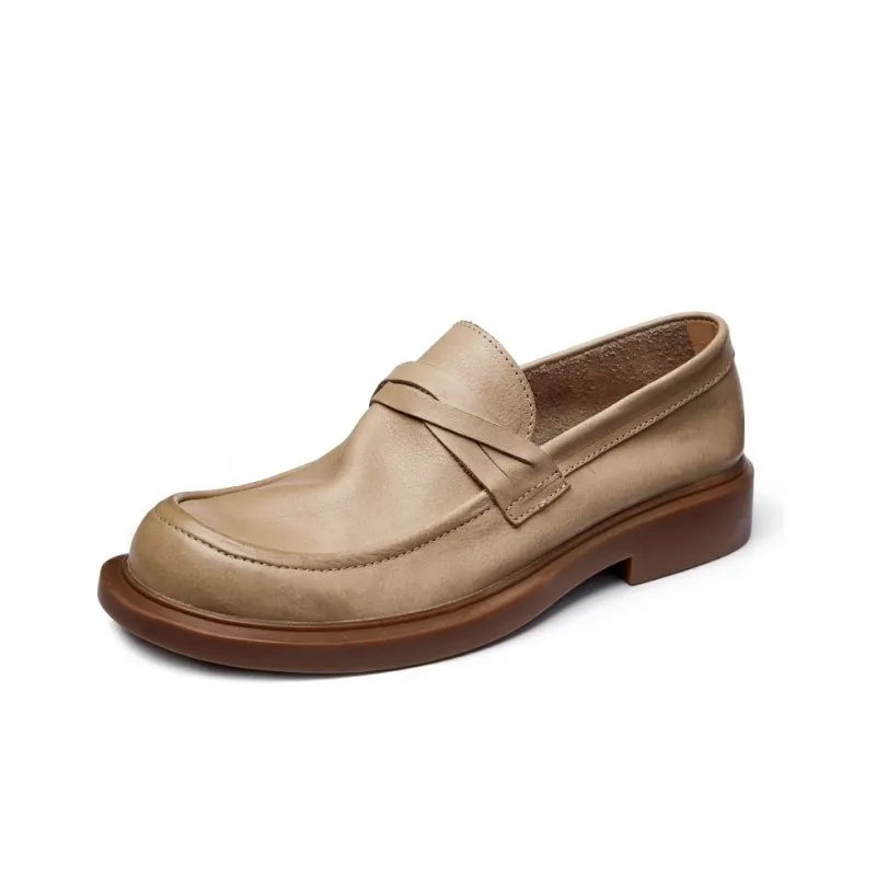 LEYGMENLG Loafers Men Black/Apricot/Coffee-0