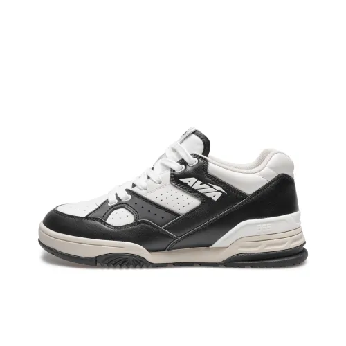 AVIA 855L Series Vintage Basketball Shoes Women's Low-Top White/Black