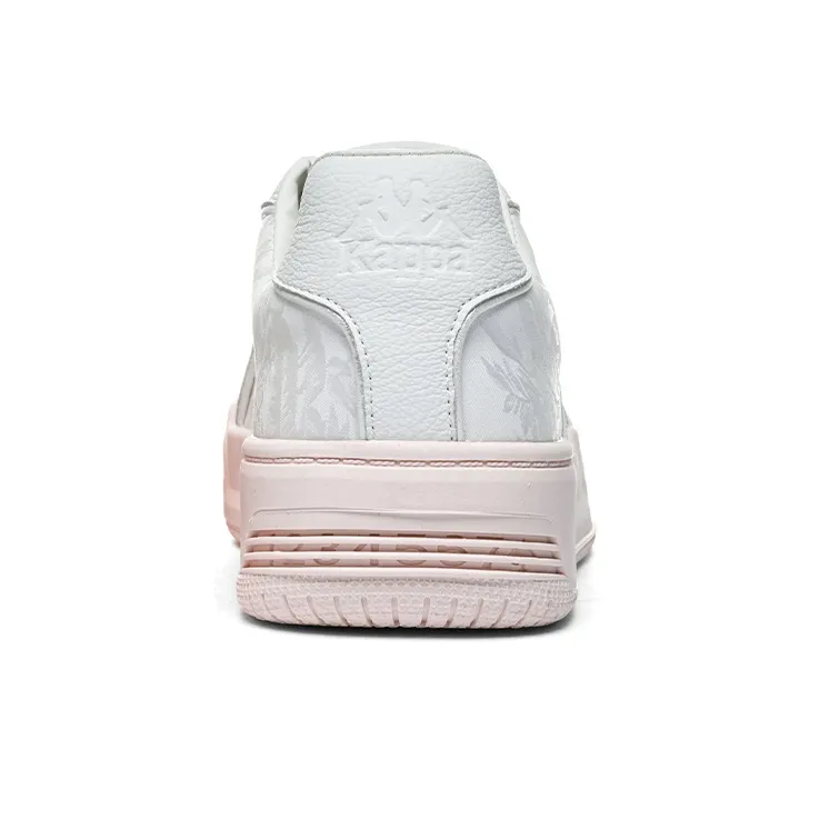 Kappa Slip Resistant, Abrasion Resistant, Impact Resistant, Quick Dry Low Top Skateboard Shoes Women's Classic White-4