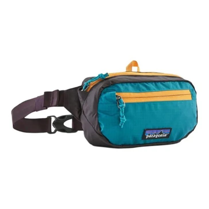 Patagonia 1L Fanny Pack Outdoor Bag Recycled Nylon Obsidian Plum Unisex-2