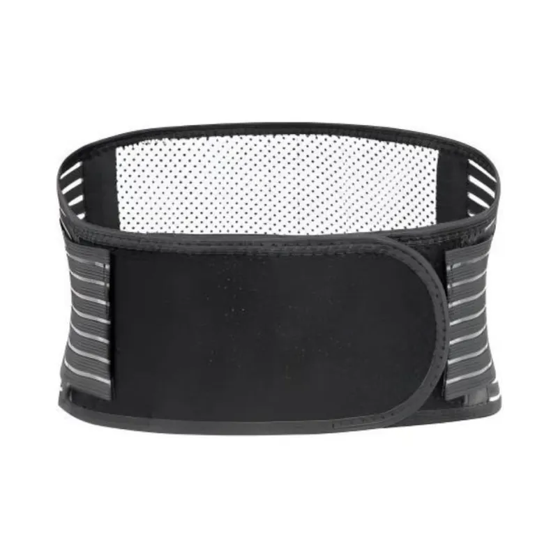Topdomrus Back Support Braces Fitness Running Yoga Breathable Self-Heating Protective Black Unisex-0