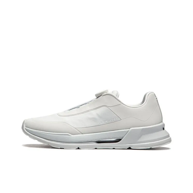 LI NING 1990 Cushioning Height Increase With Rebound Low Top Casual Running Shoes Men's Light Lime-0