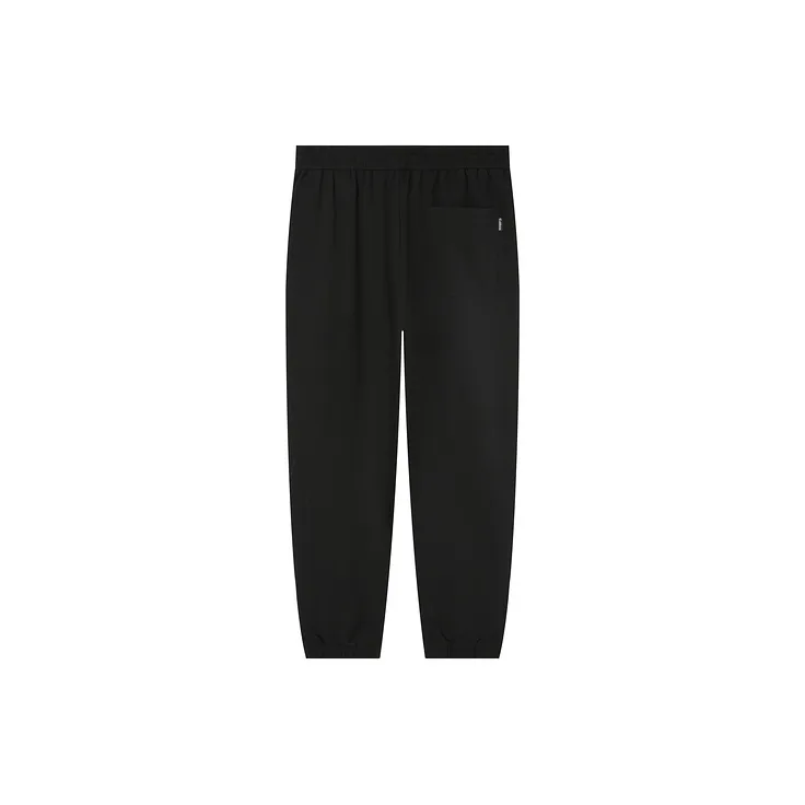 Cabbeen Knitted Sports Pants Men's Coal Black-1