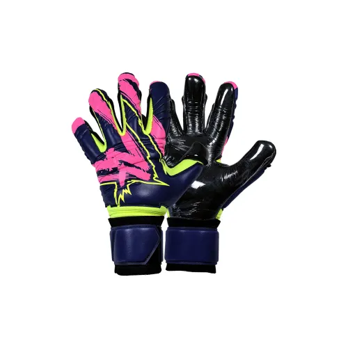 Defense Goalkeeper Gloves Xgrip Professional Competition Latex All-Weather Inseam Half-Ring Finger Unisex