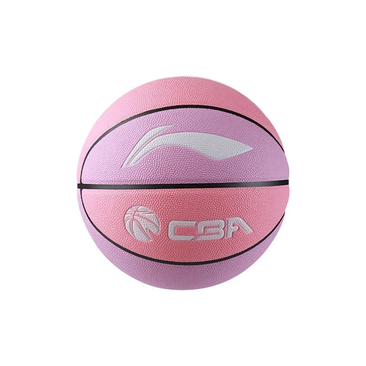 LiNing PU Basketball Purple Pink Size 7 Training-9