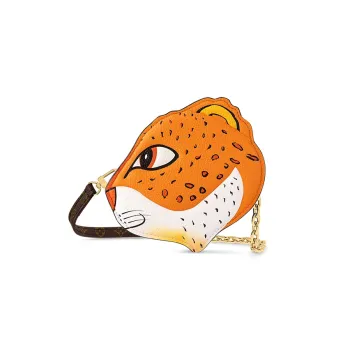 LOUIS VUITTON Wallet On Chain Leopard