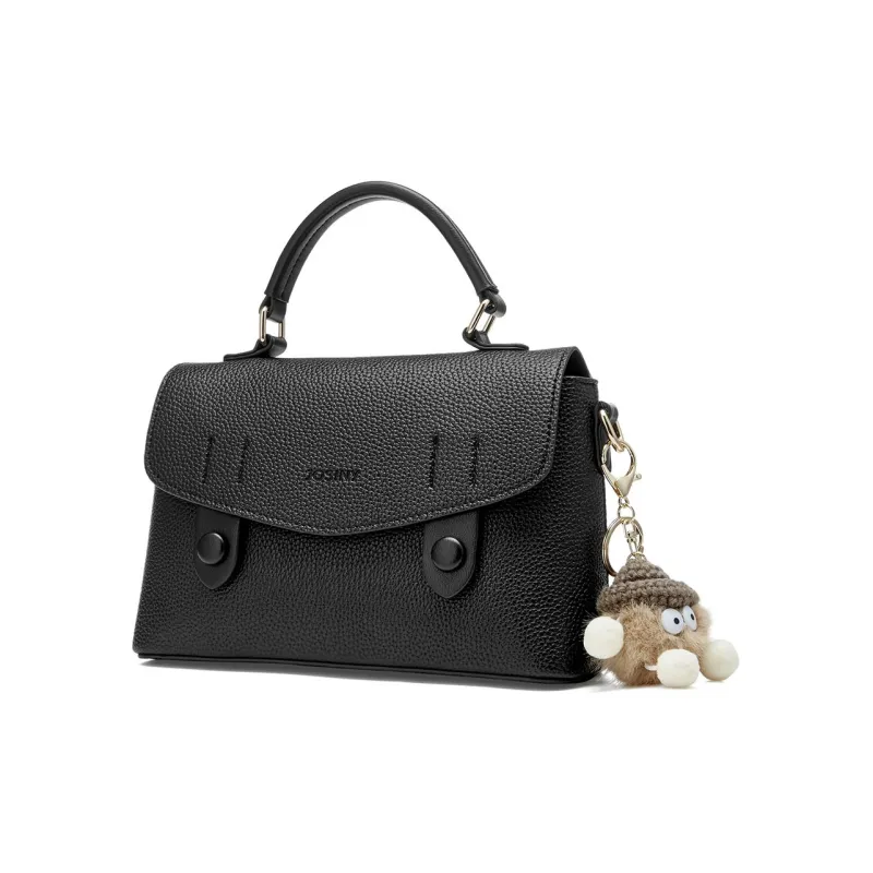 JOSINY PU Crossbody Bag, Shoulder Bag, Handbag Women's Black Ecru/Light Pink/Light Blue-4