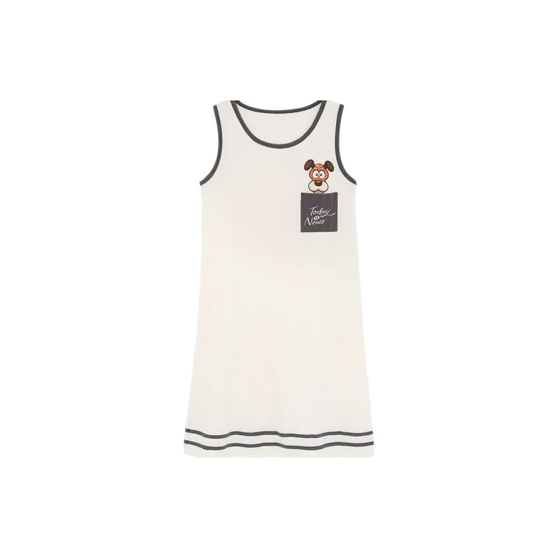MADALLO Nightgown Women's White-0