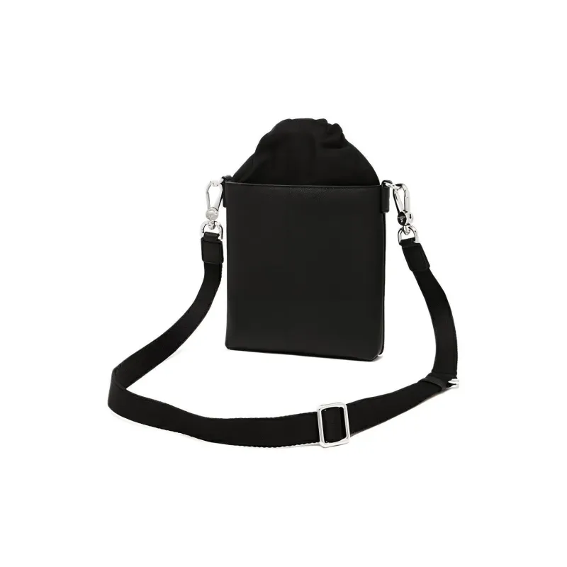 Vivienne Westwood Saffiano Leather Crossbody Bag Shoulder Bag Women's Black-3