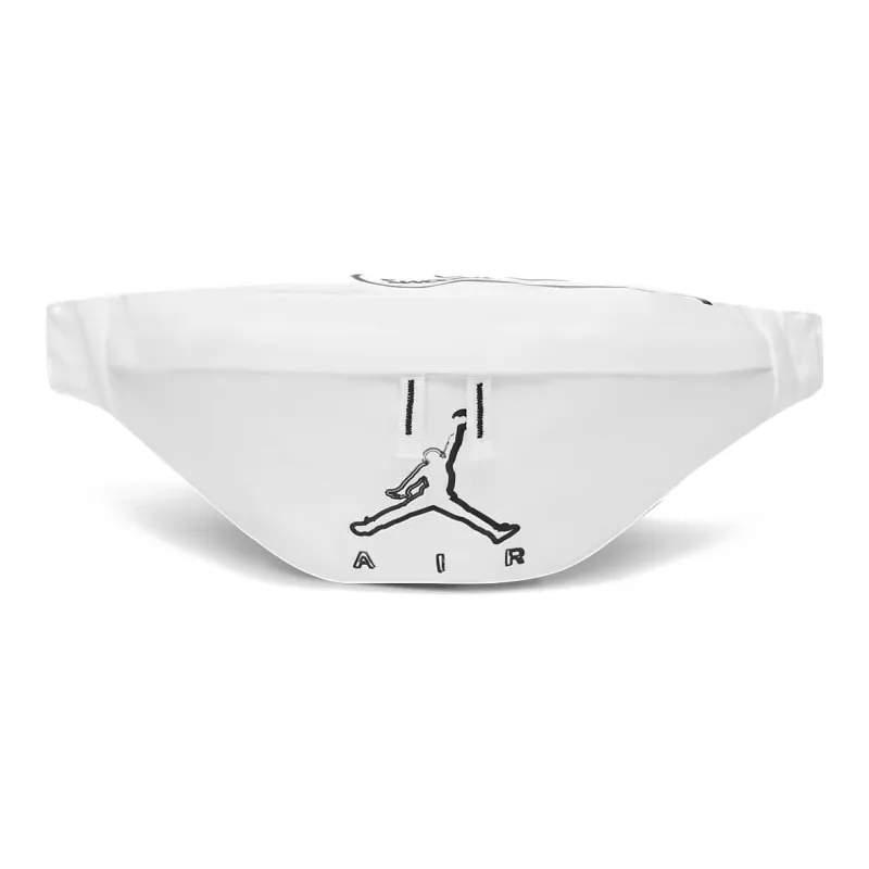 Jordan Polyester Crossbody Bag, Fanny Pack Regular Unisex White-0