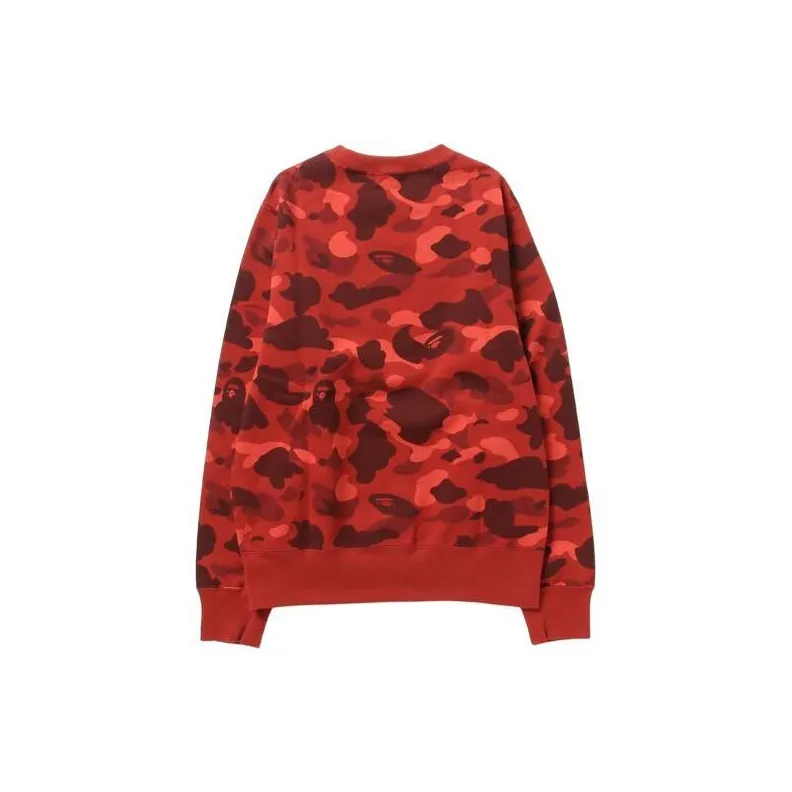 Bape Color Camo College Crewneck-4