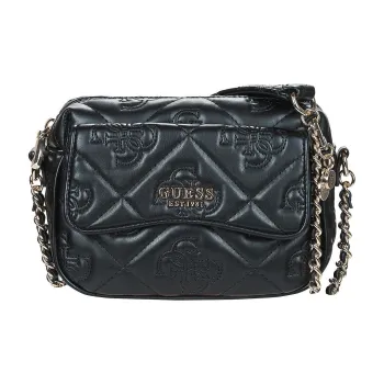 GUESS Synthetic Leather Shoulder Bag Crossbody Bag Women's Black
